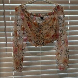 Windsor Floral Crop Top